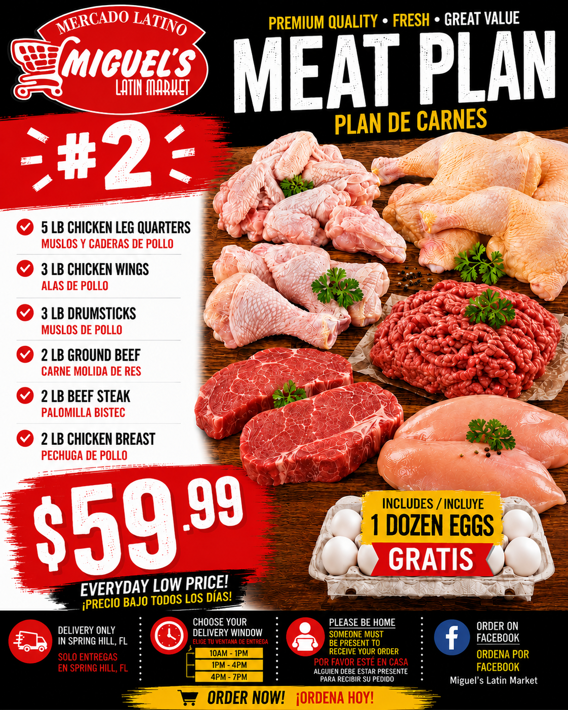 Meat Plan #2 / Plan de Carnes #2