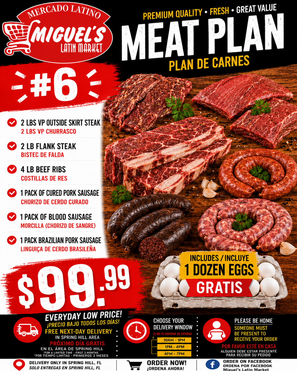 Meat Plan #6 / Plan de Carnes #6